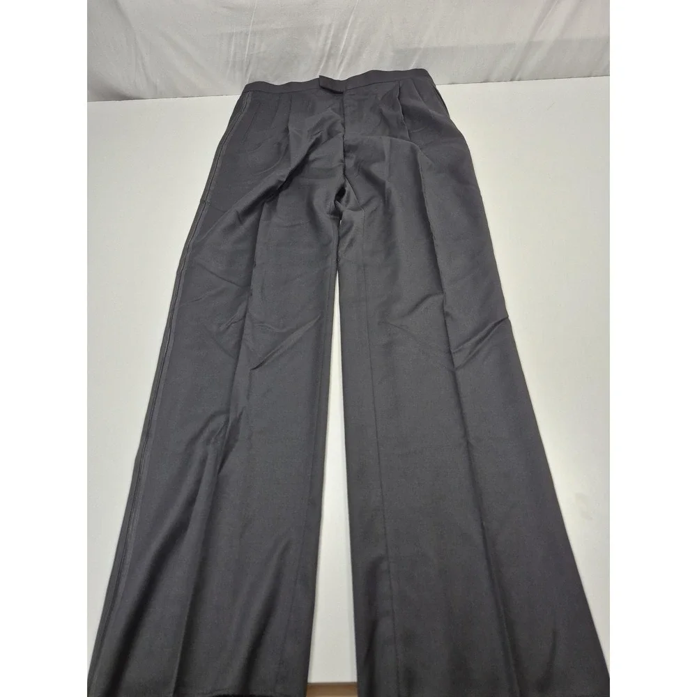 Joseph Abboud Tuxedo Suit Mens 44 Long Black Wool Super 120s 2 Piece 38x36 NWT